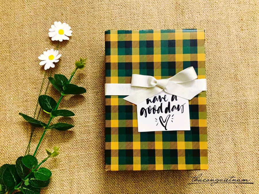 Hộp quà gói sẵn phong cách Vintage kiểu đơn giản- M14